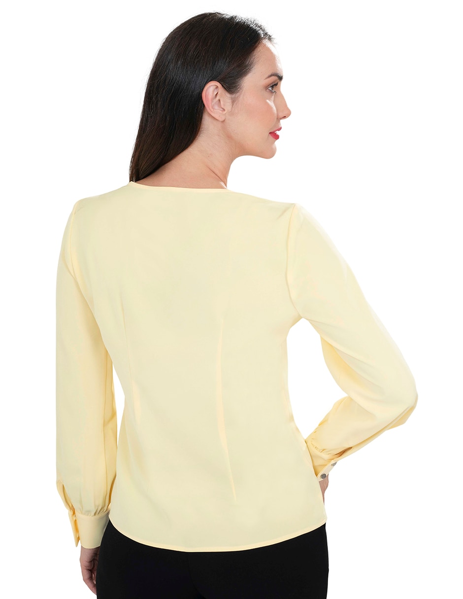 Blusa manga larga para mujer 3