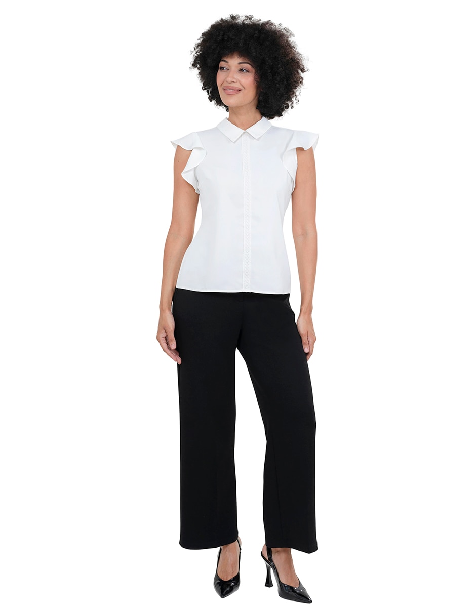 Blusa manga corta para mujer 2
