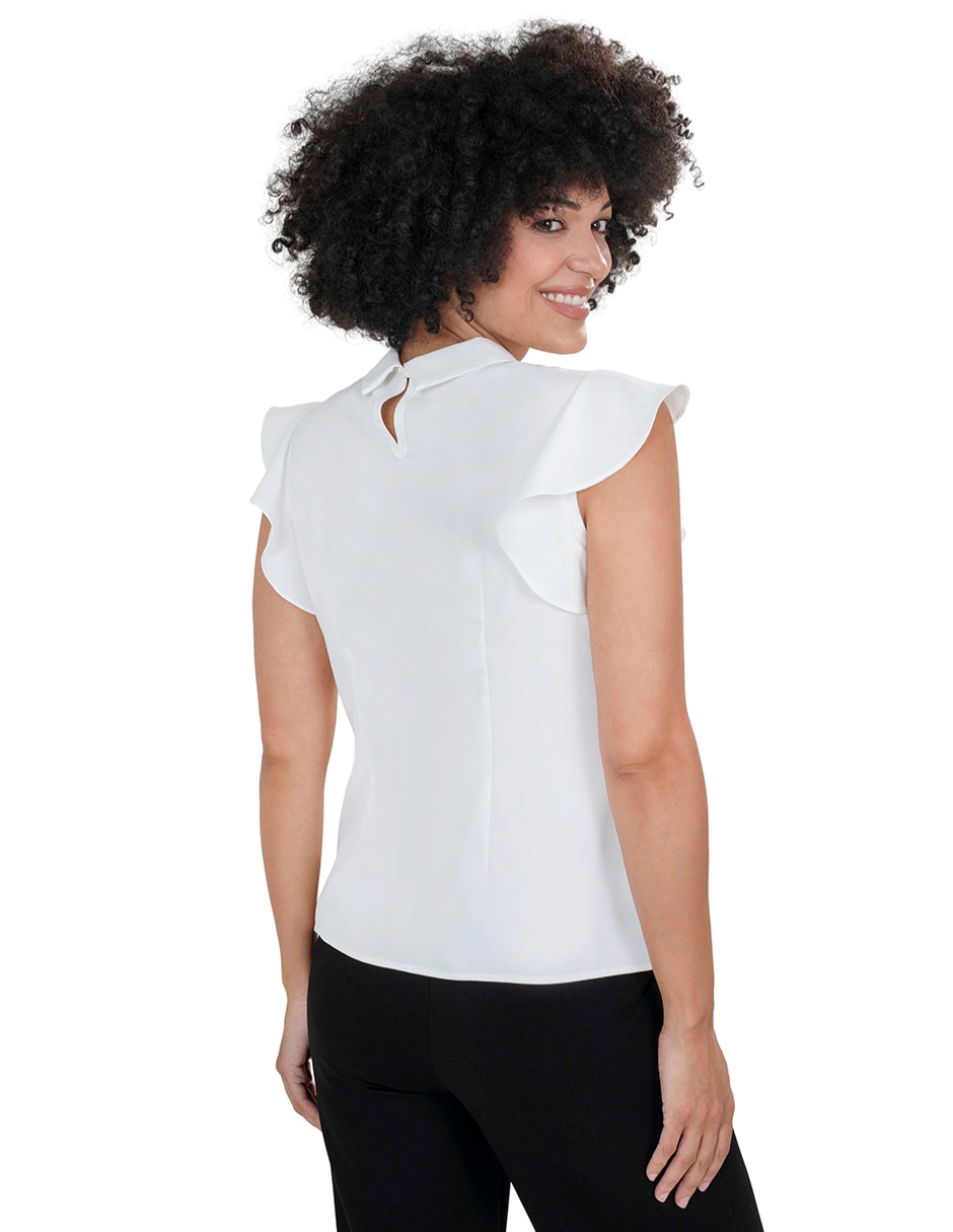 Blusa manga corta para mujer 3