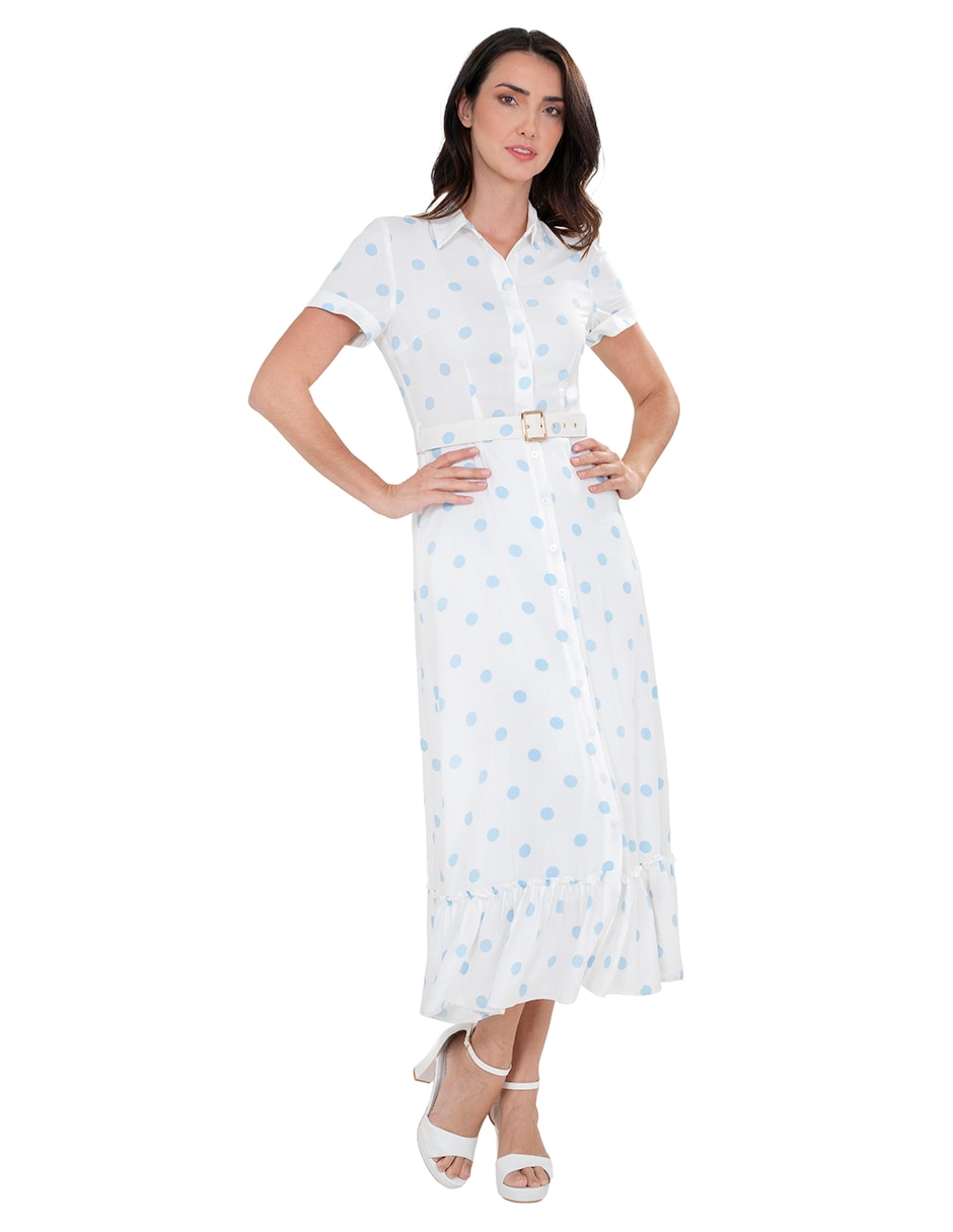 Vestido midi casual para mujer 2