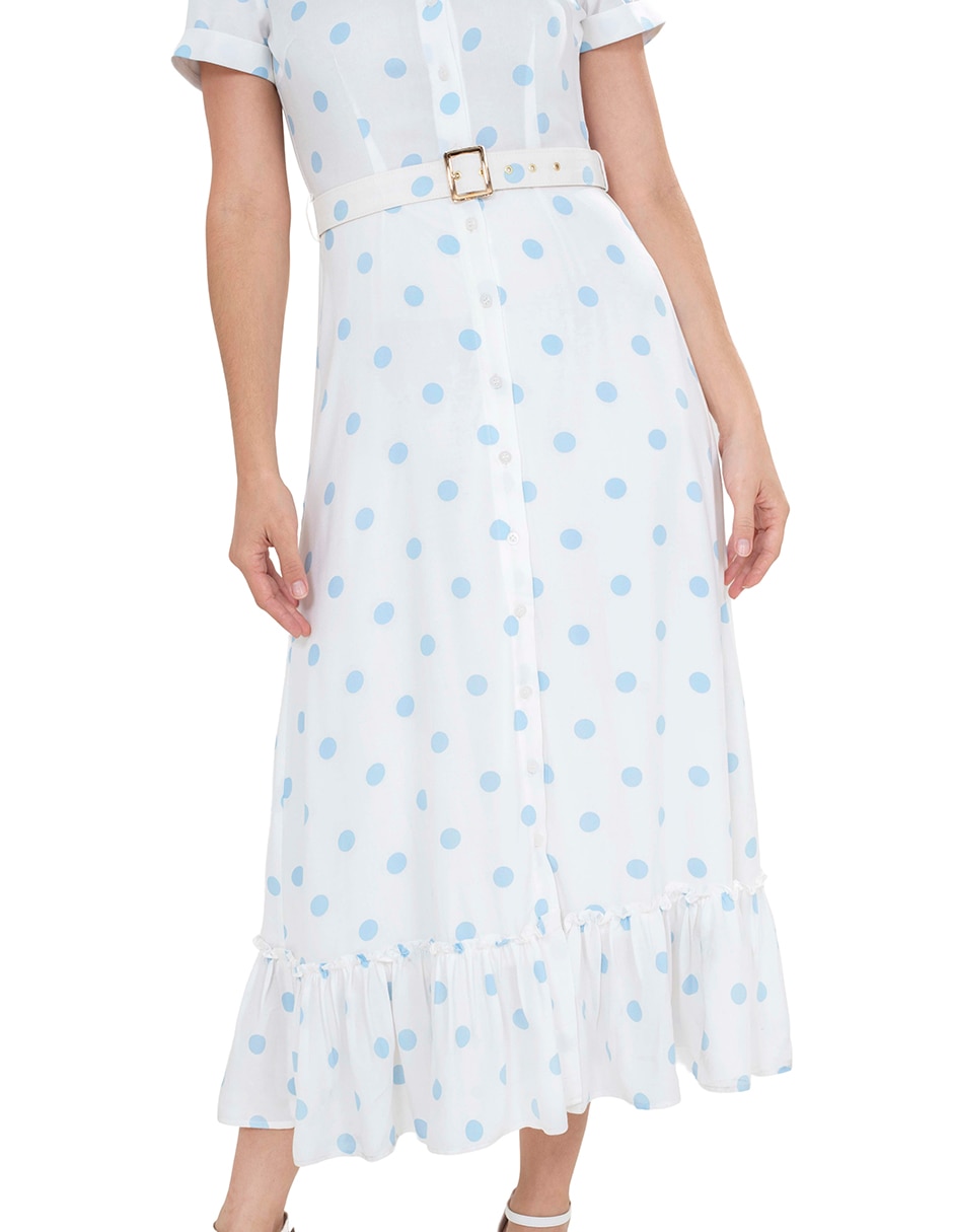 Vestido midi casual para mujer 4