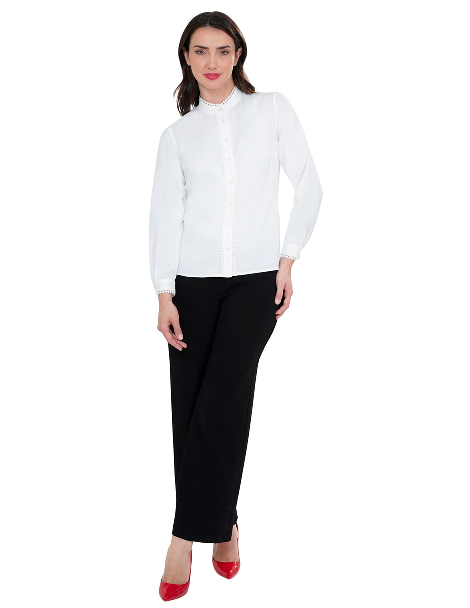 Blusa manga larga para mujer 2