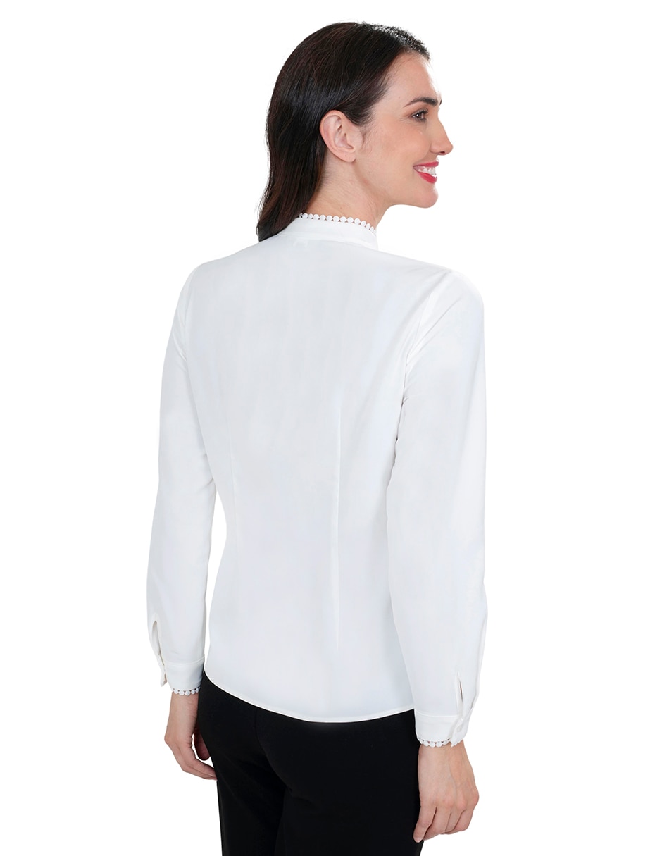 Blusa manga larga para mujer 3