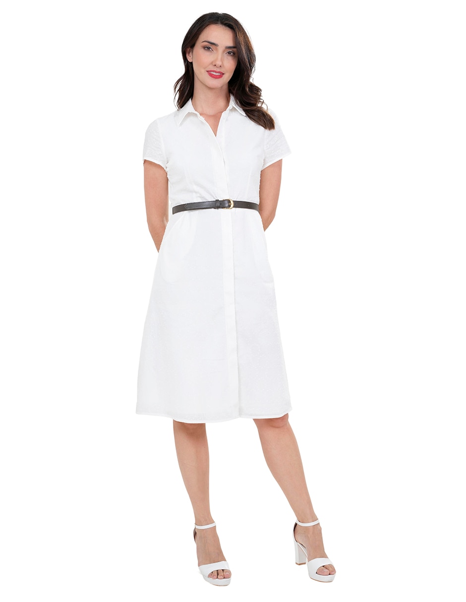 Vestido a la rodilla casual para mujer Vestido a la rodilla casual para mujer