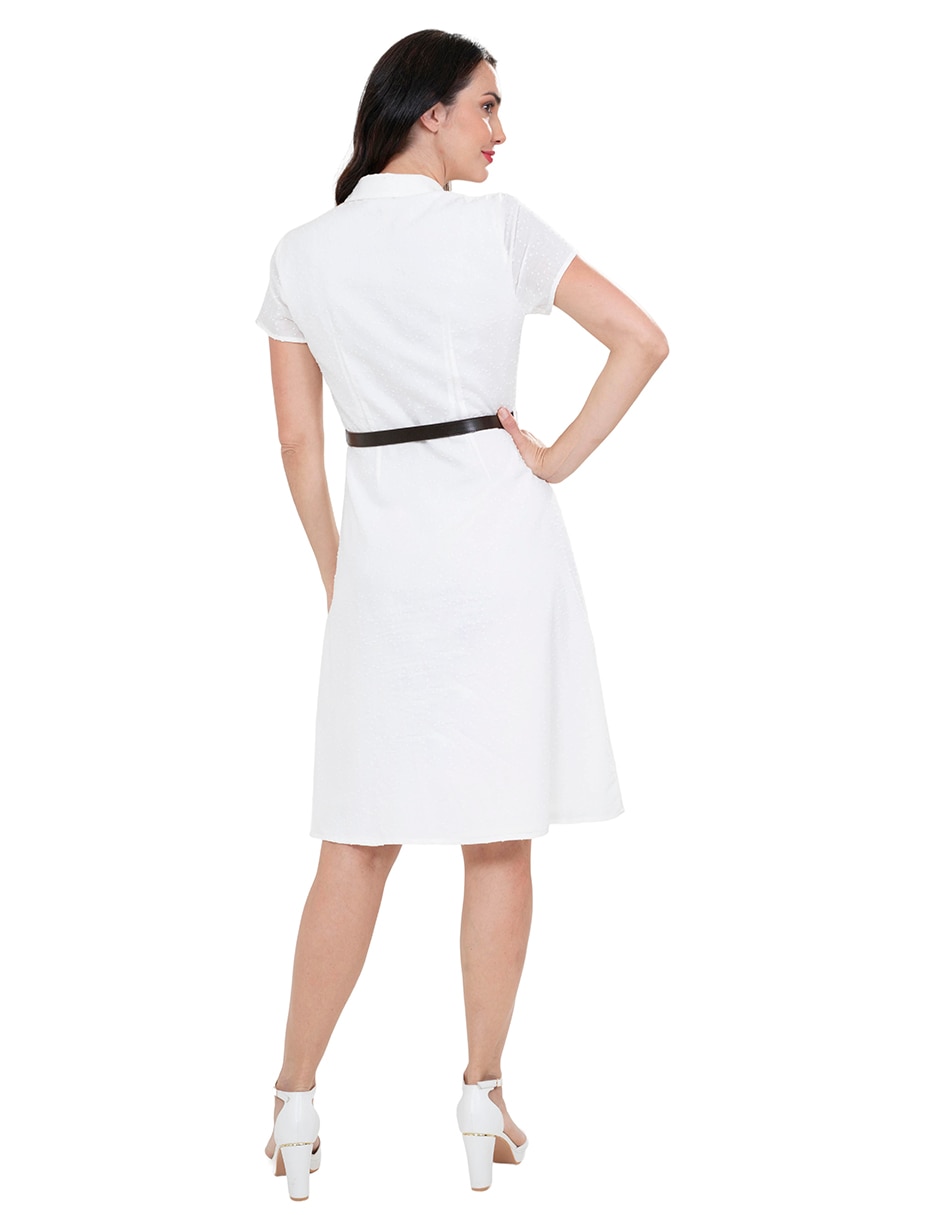 Vestido a la rodilla casual para mujer 3