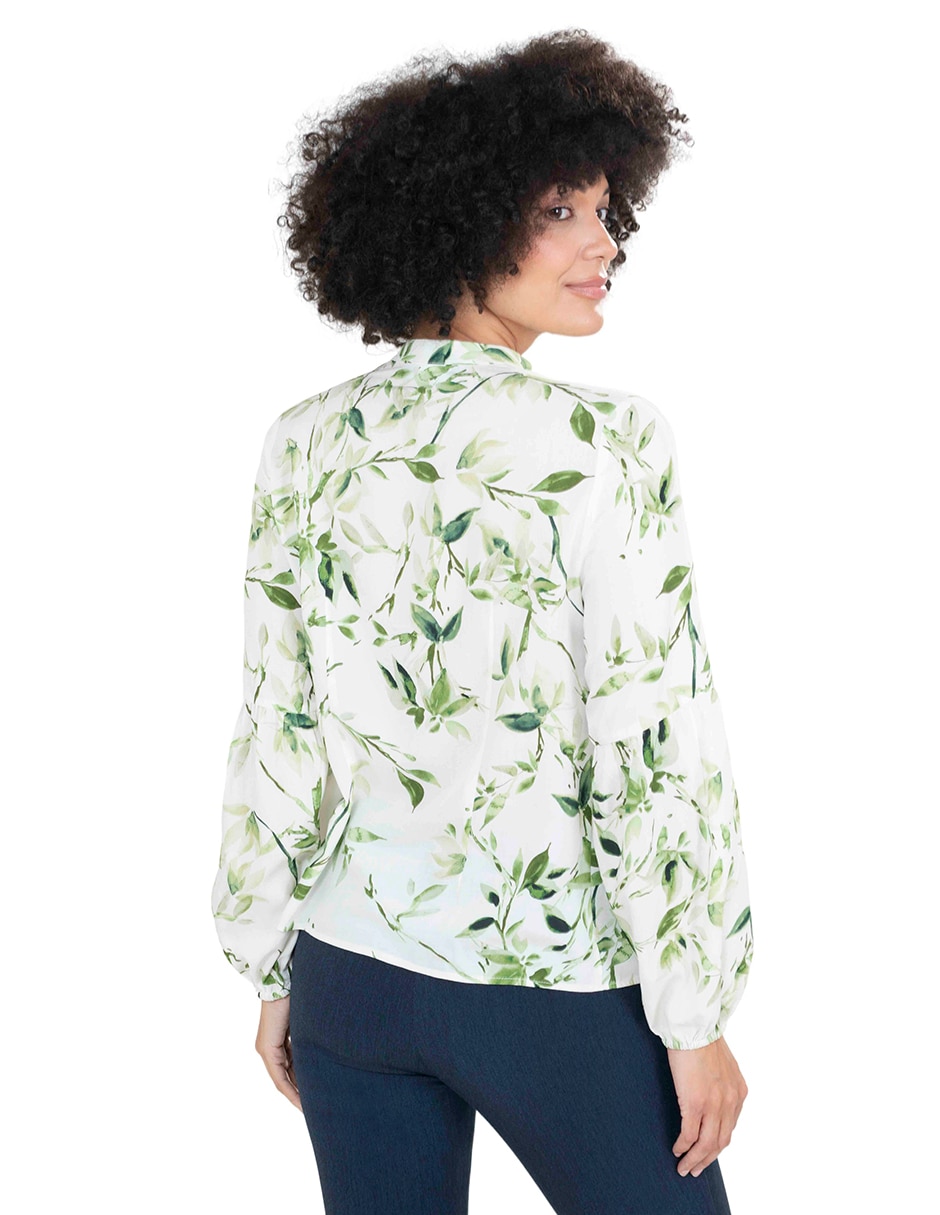 Blusa manga larga para mujer 3