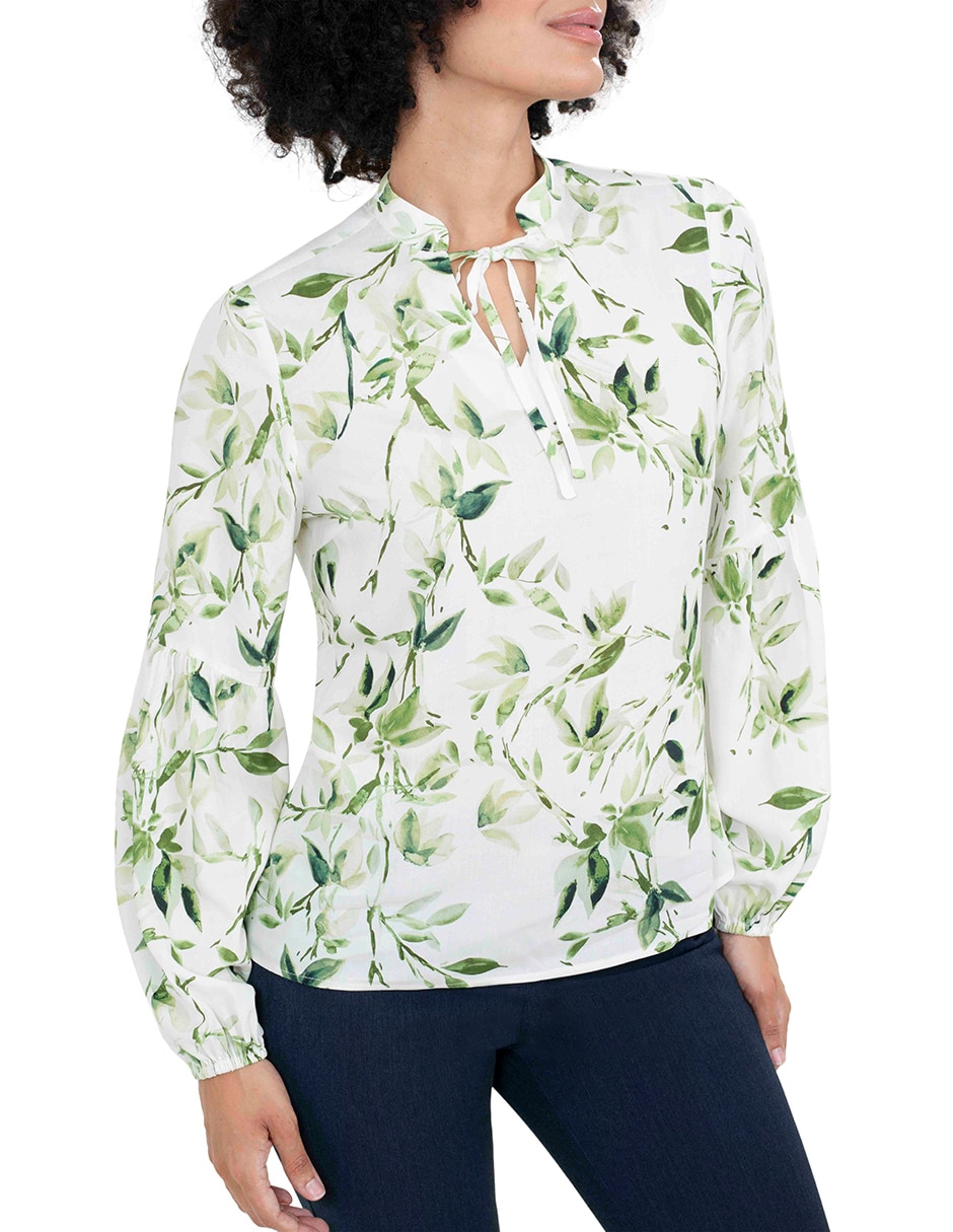 Blusa manga larga para mujer 4