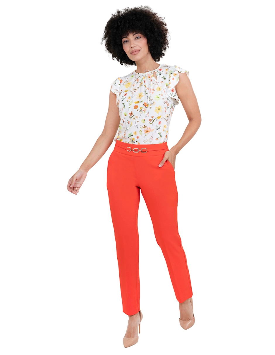 Pantalón regular para mujer 2