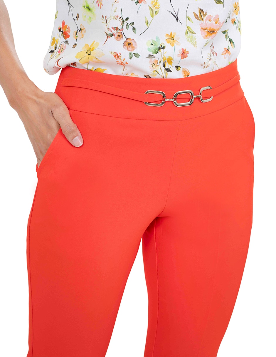 Pantalón regular para mujer 4