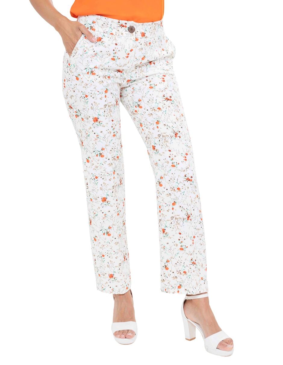Pantalón regular para mujer