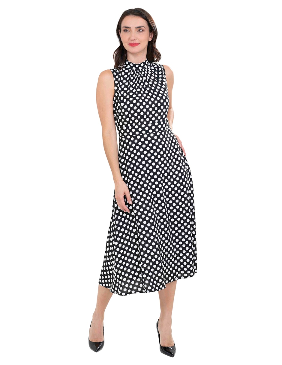 Vestido a la rodilla casual para mujer 2