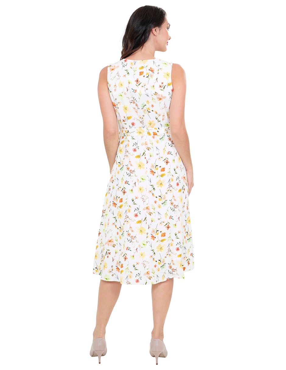 Vestido a la rodilla casual para mujer 3