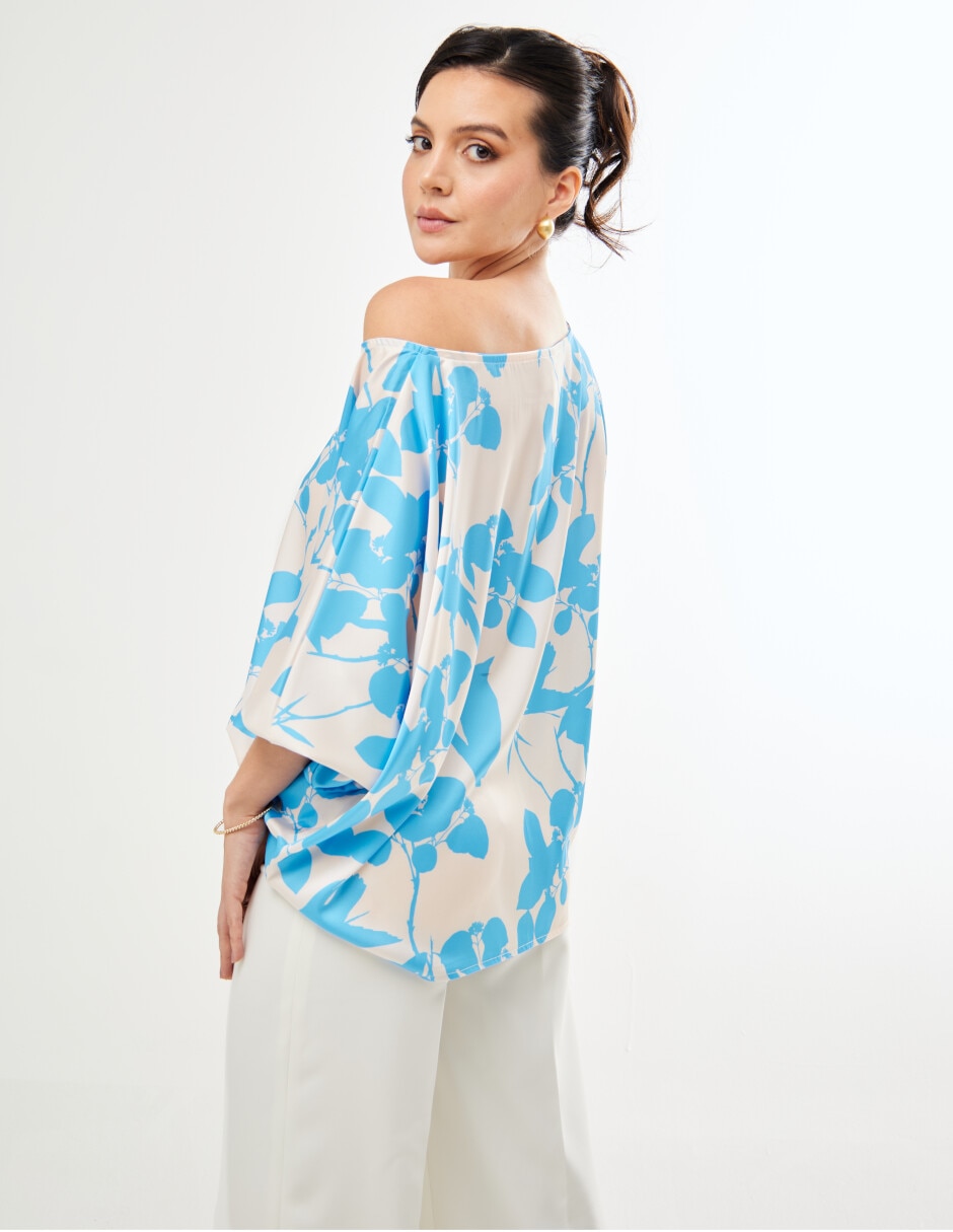 Blusa Luna manga al codo para mujer 2
