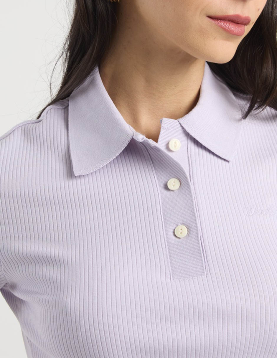 Playera tipo polo para mujer 4