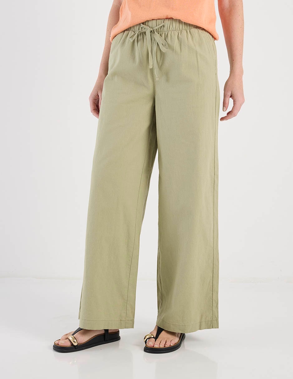 Pantalón relaxed amplio para mujer 1