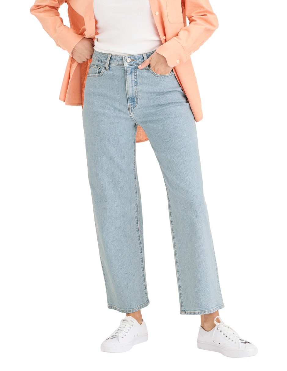 Pantalón straight para mujer 2