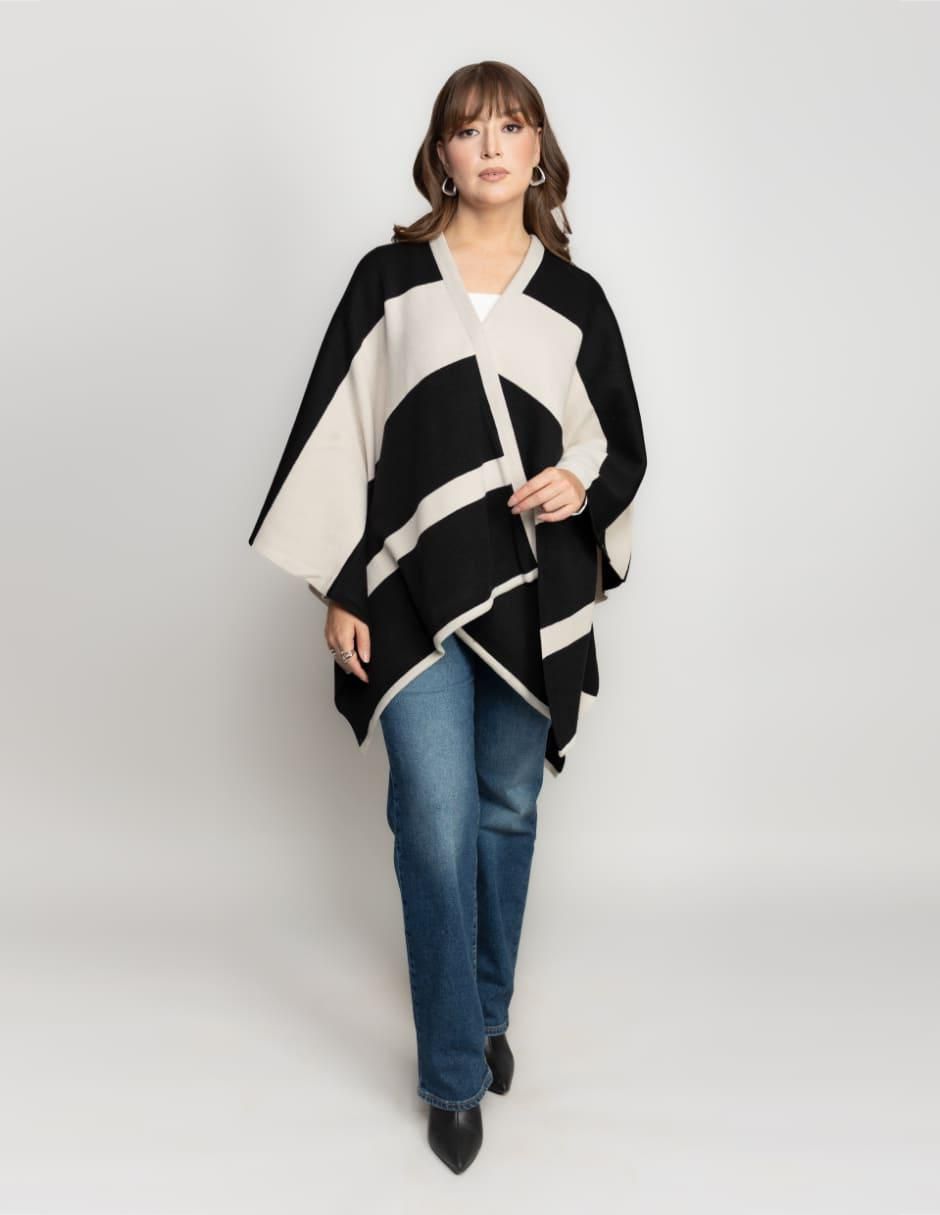 "capa/poncho/kimono" zuio "para" mujer