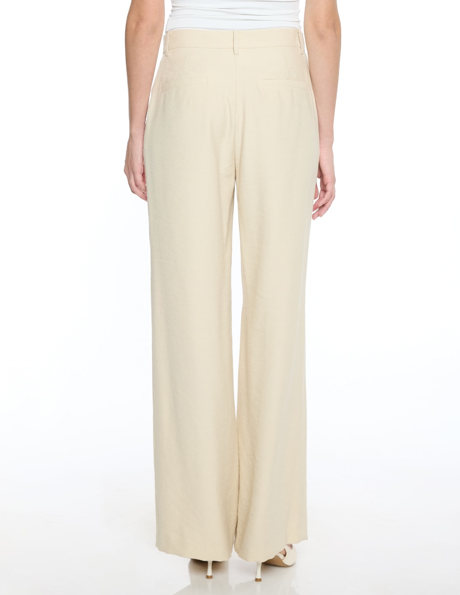 Pantalón relaxed amplio para mujer 4