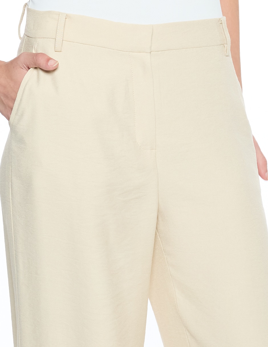 Pantalón relaxed amplio para mujer 5