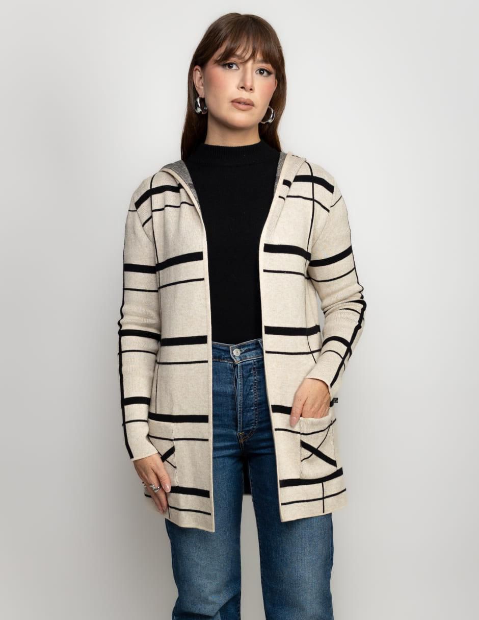 Suéter cuello abierto para mujer 1