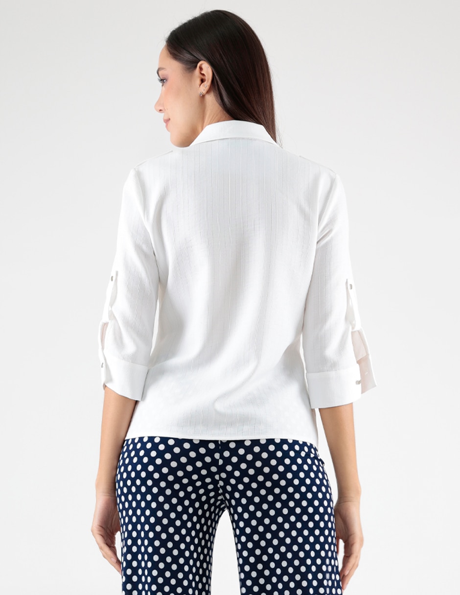 Blusa manga 3/4 para mujer 2