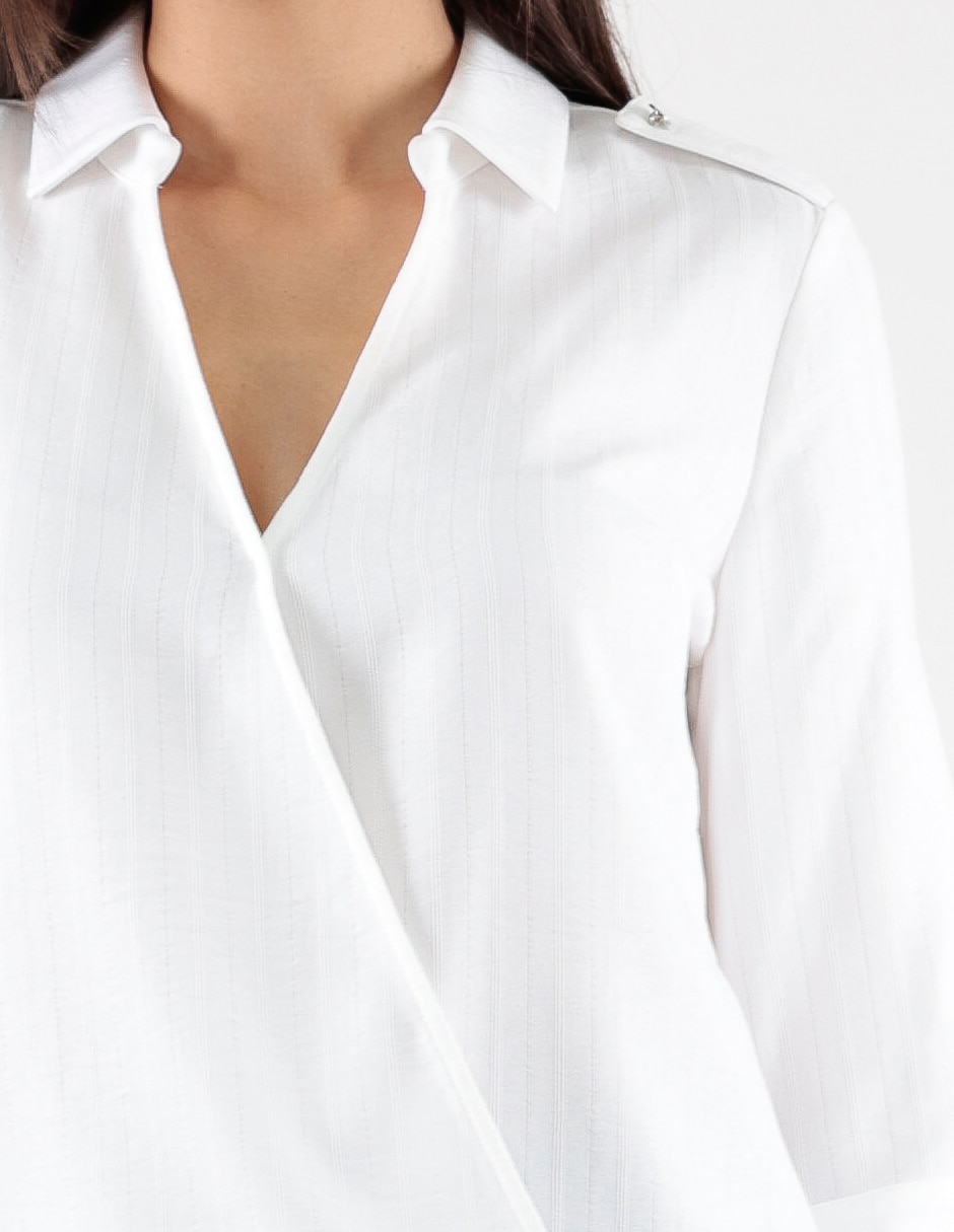 Blusa manga 3/4 para mujer 4