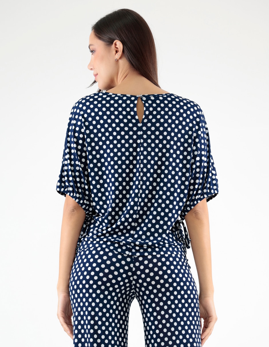 Blusa manga al codo para mujer 5