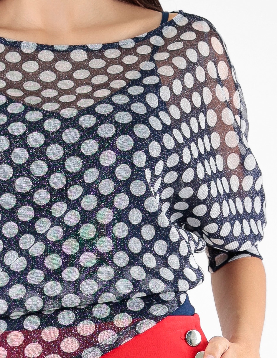 Blusa manga 3/4 para mujer 7