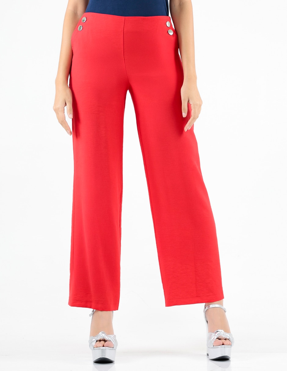 Pantalón regular para mujer