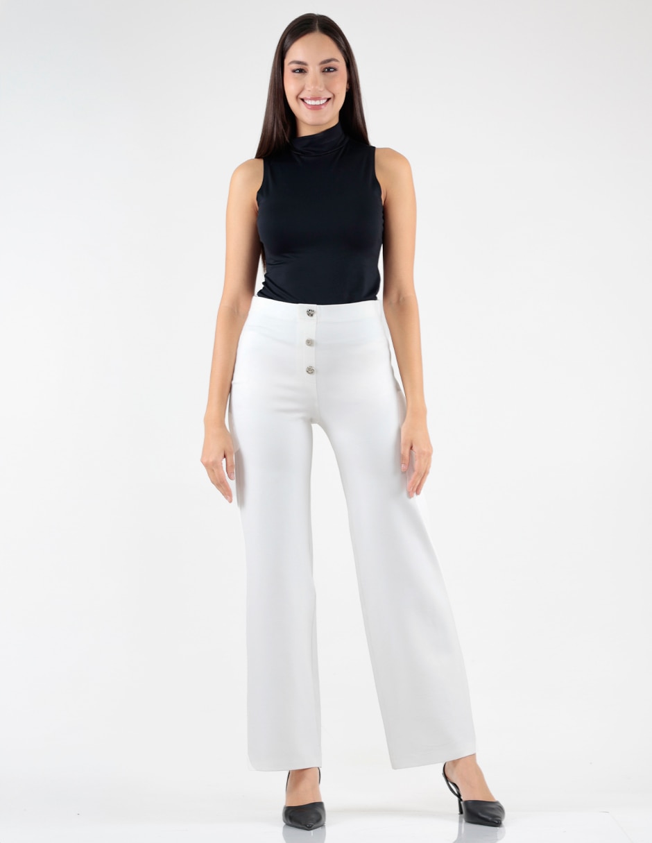 Pantalón regular para mujer 3