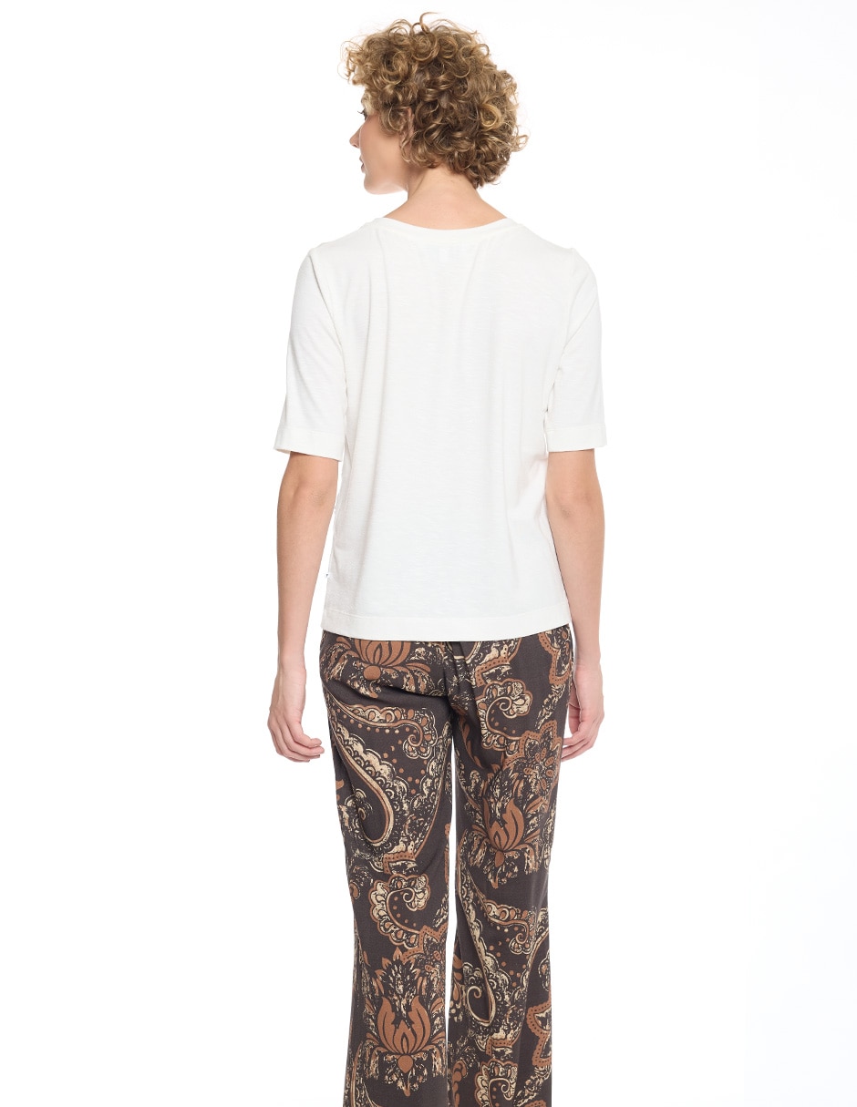 Blusa Molly manga al codo para mujer 4