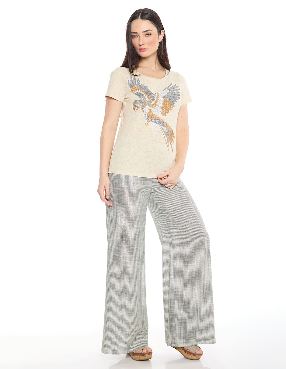 Playera Mylah manga corta para mujer 2