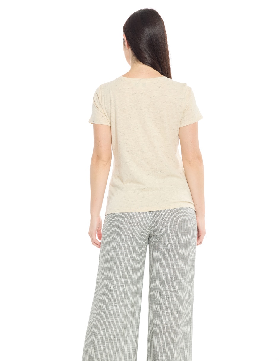 Playera Mylah manga corta para mujer 4