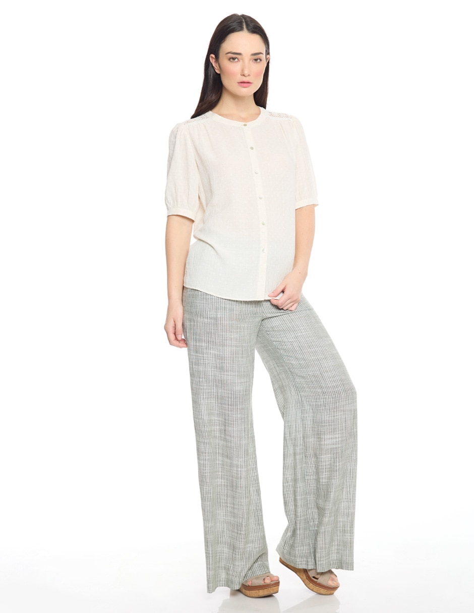 Blusa Mylah manga al codo para mujer 2