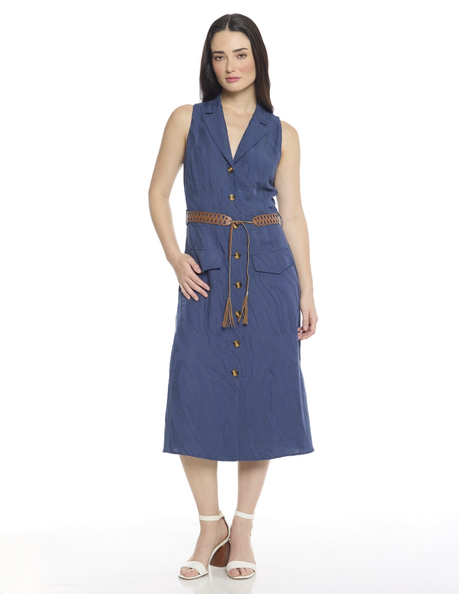 Vestido midi formal para mujer 2