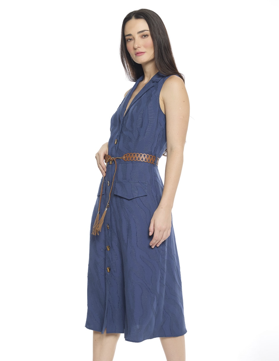 Vestido midi formal para mujer 3