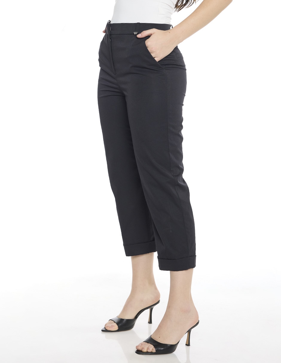Pantalón capri regular para mujer 3