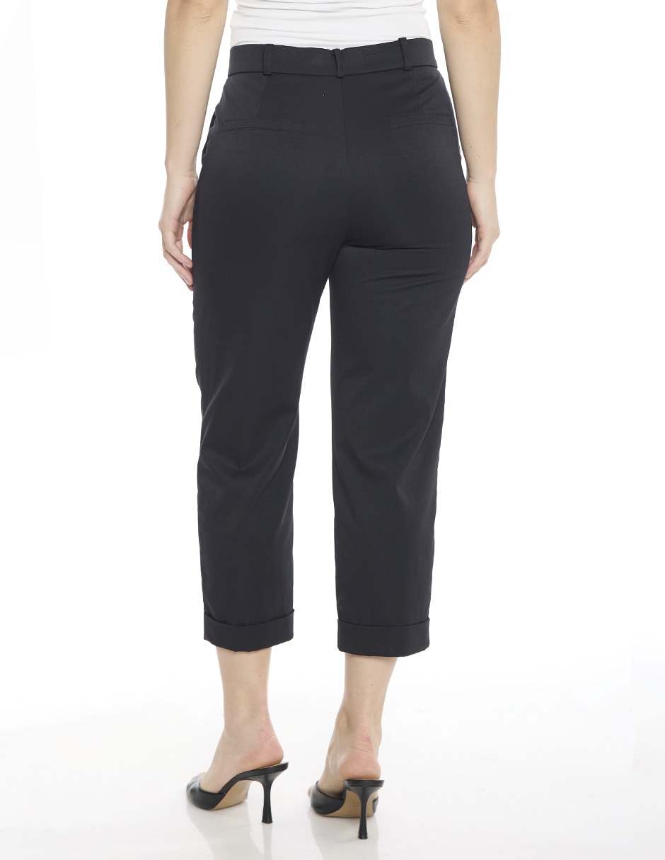 Pantalón capri regular para mujer 4