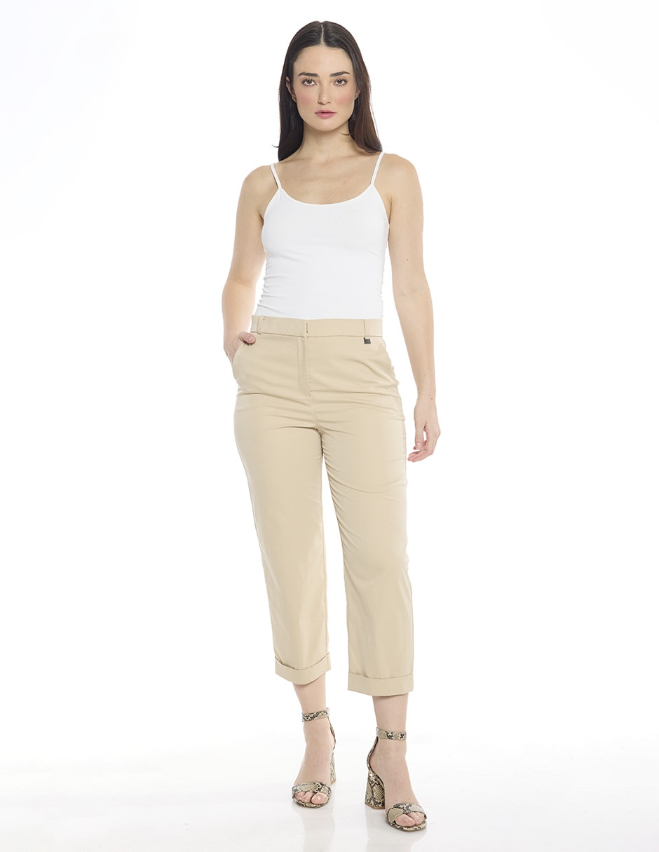 PANTALON FOLEY'S 126852 LIS, 36, BEIGE