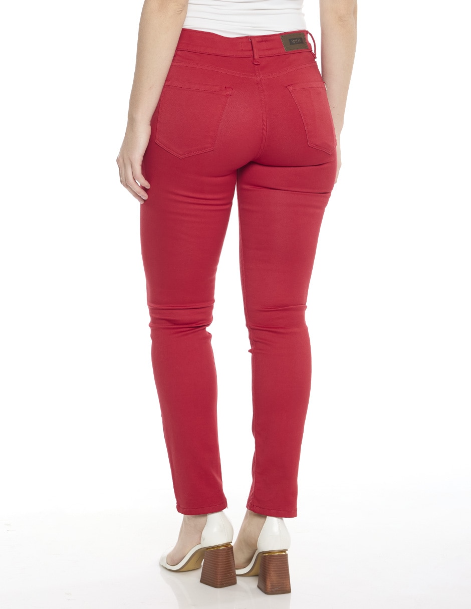 JEANS FOLEY'S 126868 LISO, 32, ROJO