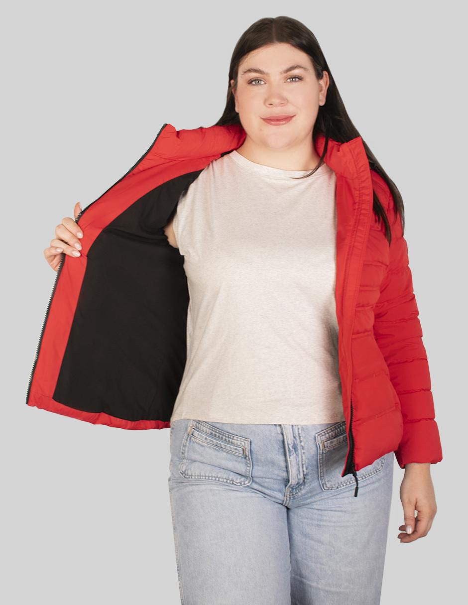 "chamarra" acolchada greenlander no impermeable "de" poliéster "para mujer"