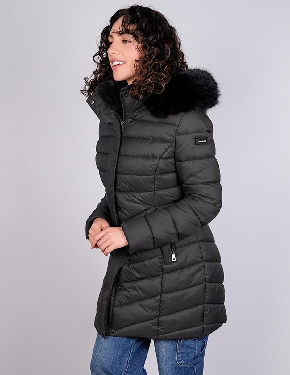 "chamarra" acolchada greenlander no impermeable "de" poliéster "para mujer"