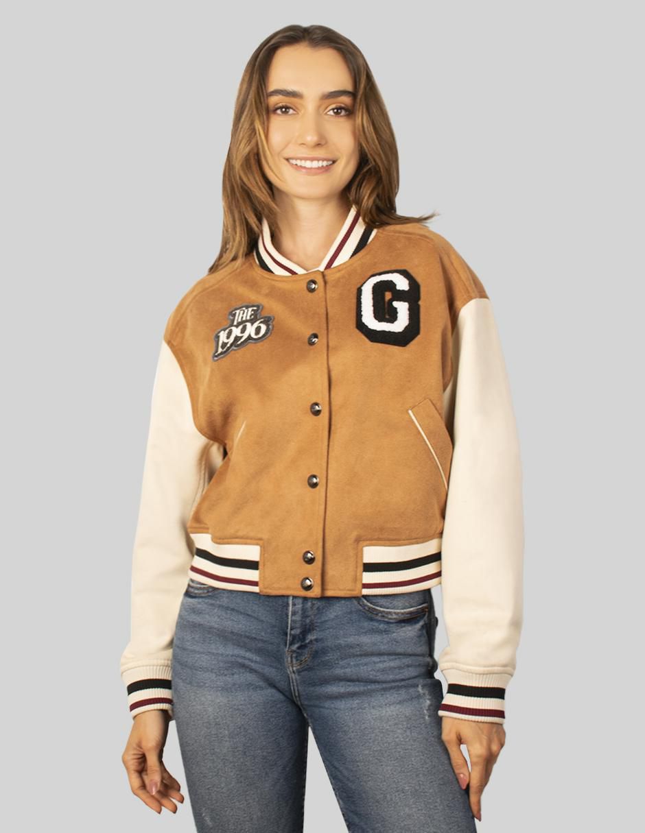 Chamarra bomber para mujer