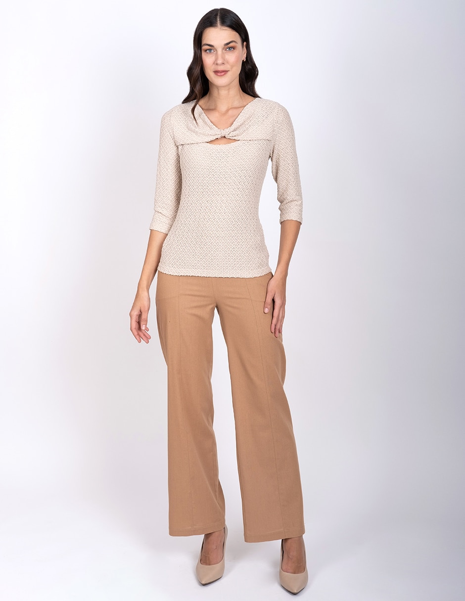 Blusa manga 3/4 para mujer 2