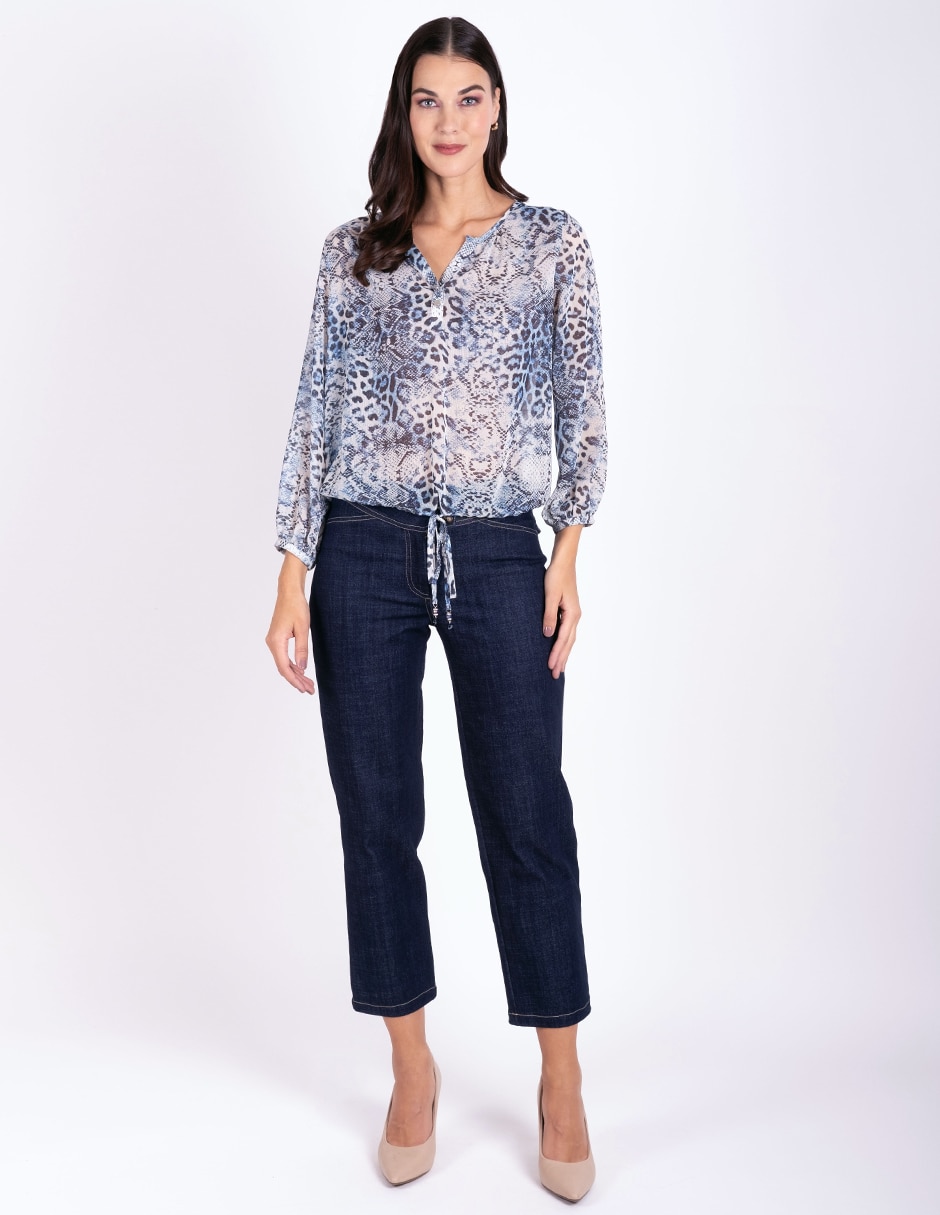 Blusa manga larga para mujer 2