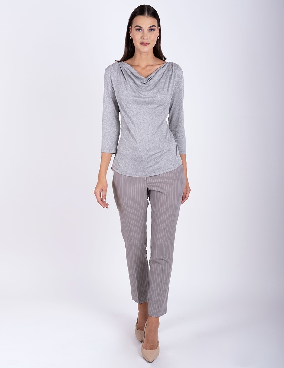 Blusa manga 3/4 para mujer 2