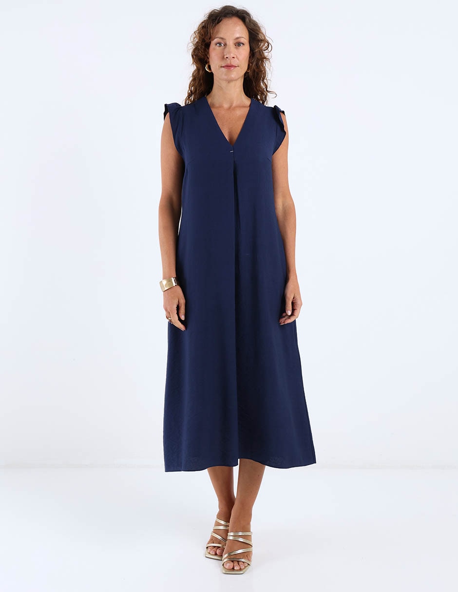 Vestido midi casual para mujer Vestido midi casual para mujer