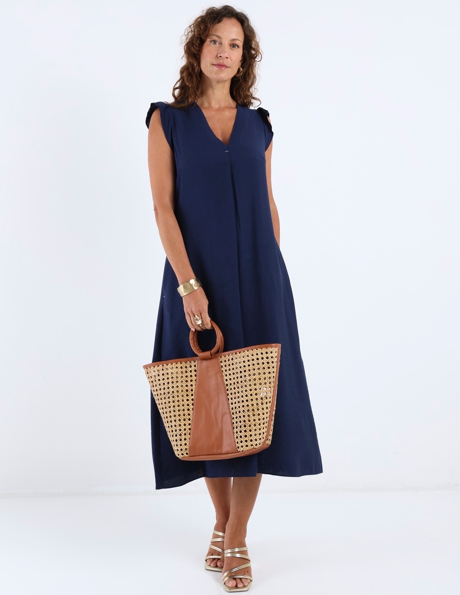 Vestido midi casual para mujer 3