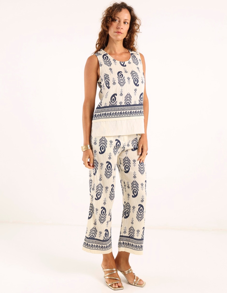 Pantalón straight para mujer