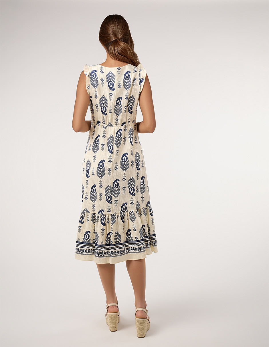Vestido midi casual para mujer 2